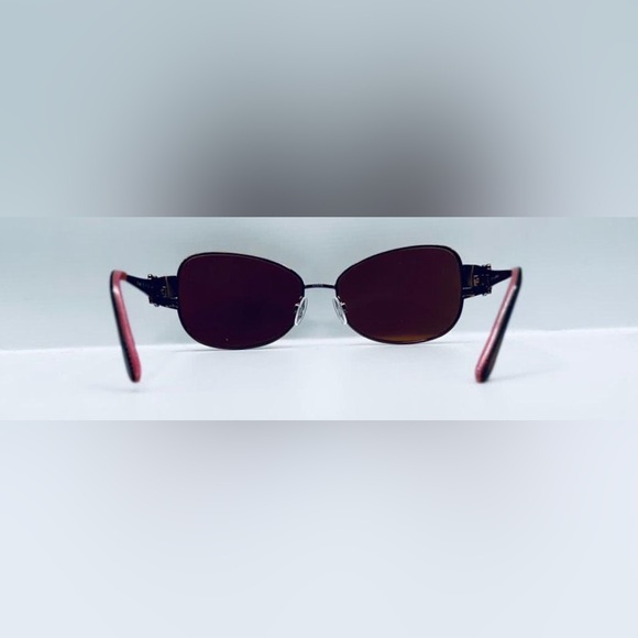 Daisy Fuentes DF Zanita Gold Oval Sunglasses Frames Only - Picture 6 of 8